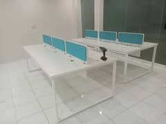 size 8x4 6 Person Seating Rs24500 workstation office tables furniture