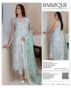 3pcs Dress Digital Lawn Collection