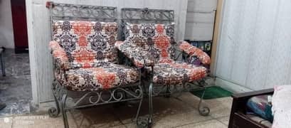 iron sofa