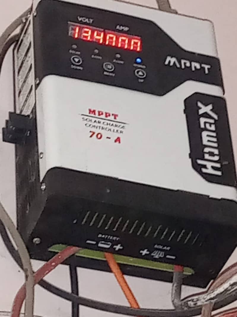 homax 1 k. w hybrid mppt charge controller to convert local ups to sola 0