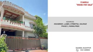 11 Marla House for Sale - Gulraiz Phase 2
