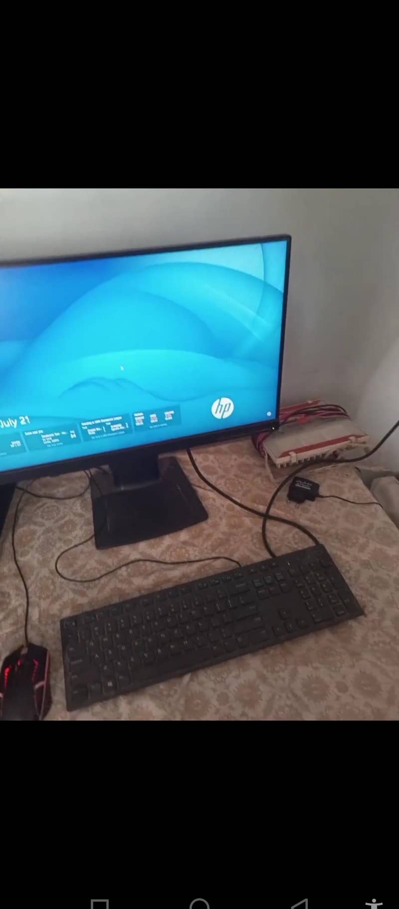 Mouse keyboard Lcd 24 inc CPU graphic card high proseser available 0
