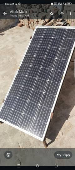 solar panel one year used just new