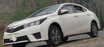 toyota carolla xli white 2015
