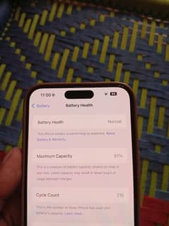 iPhone 15pro max JV 256 betteri health 97