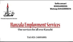 House Maid, Babysitter, Patient Care, Nurse Staff, Driver, Maids, Cook