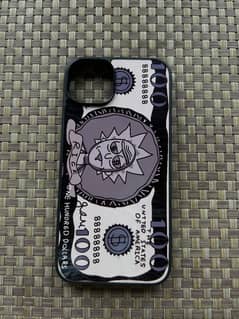 Rick n Morty Glass Case for iPhone 14/15 Plus
