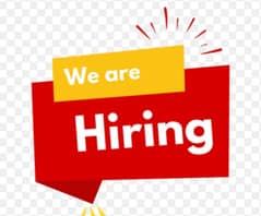 urgently required male and female