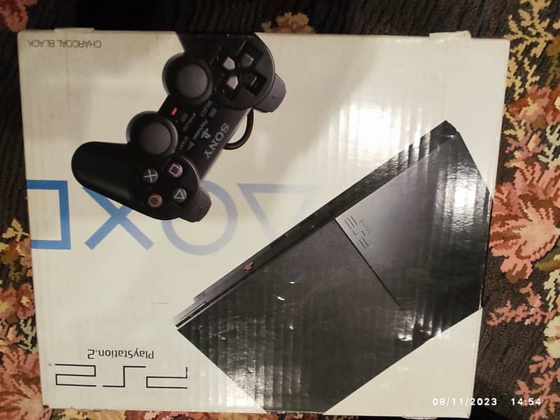 Playstation 2 (included: bag, 1 game, card, 1 controller, dany device) 12