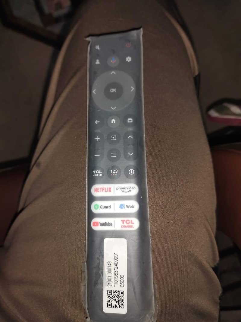 Tcl led remote original pack with tcl battery 0