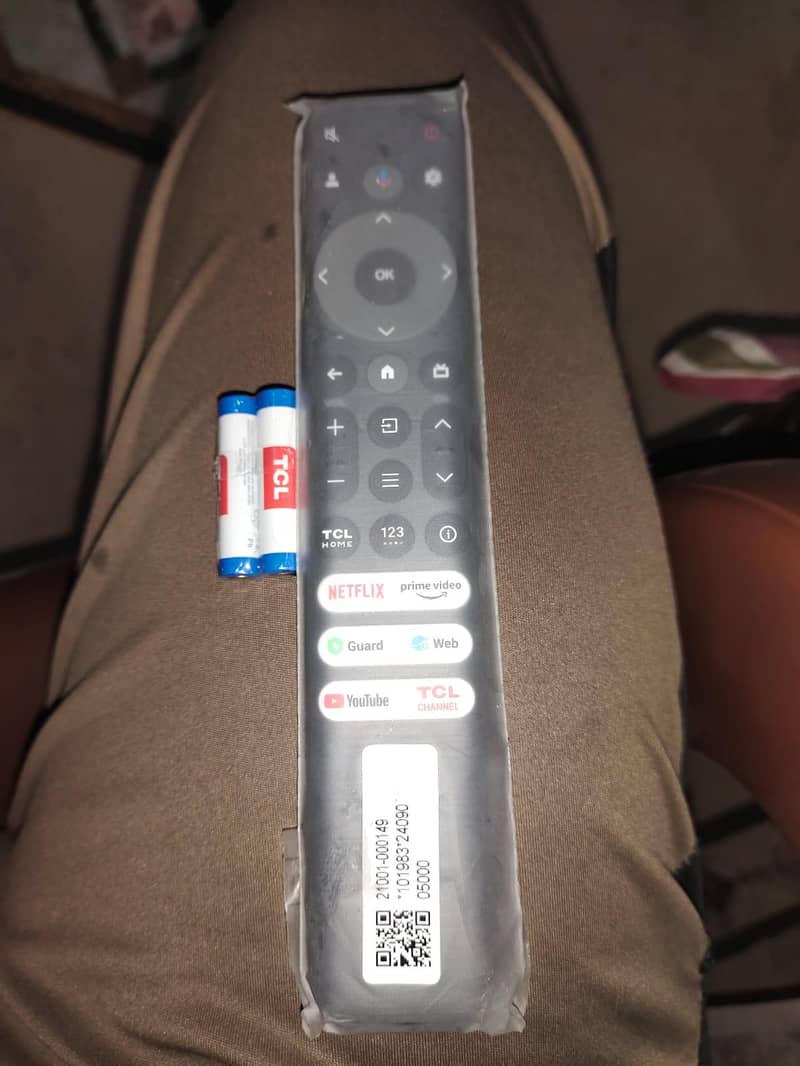 Tcl led remote original pack with tcl battery 2