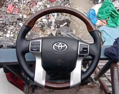 Prado 2015 and 2019 model steering wheel original Japanese