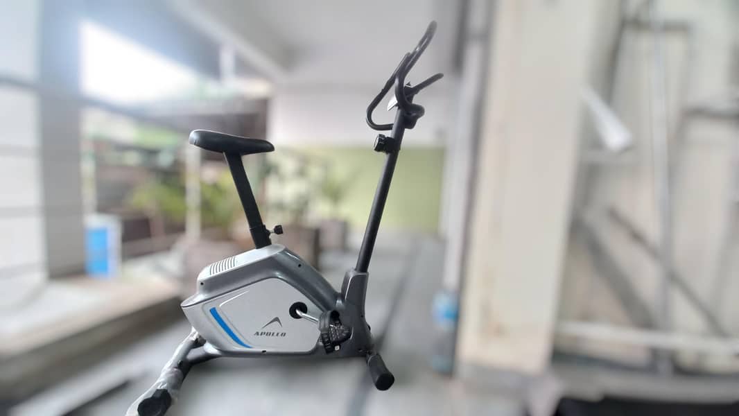 elliptical cycle cross trainer magnetic exercise cycling machine bike 5