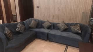 L shaped sofa