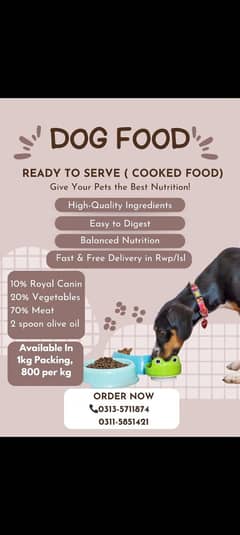 dog food