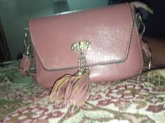 Beautiful pink colour bag just like new