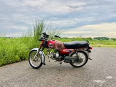 Hi speed 70cc all ok condition number ni laga g