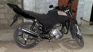 Yamaha YBR 125G - modified with rear disc brake (December 2021)