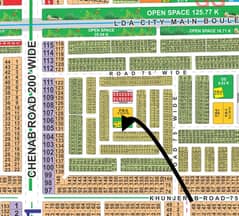 5-Marla Facing Park Plot All Paid in C Block LDA City