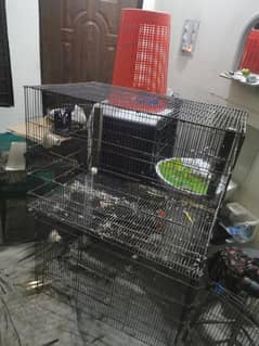 Folding Birds Cage size 3 x 2 x 2