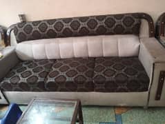 Sofa set and tables