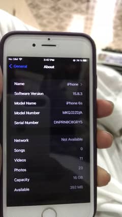 iPhone 6s 16gb