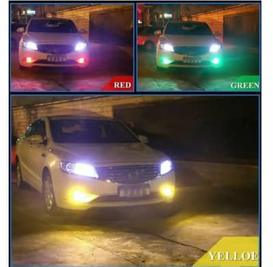LUXURIOUS CART - SMDs LED Car Parking Lights Bulbs Pair Remote Control