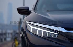 Honda Civic X Audi Style Headlights