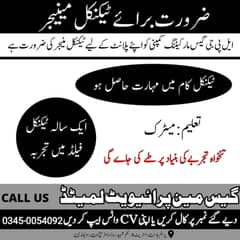 Technical Manager/Electration