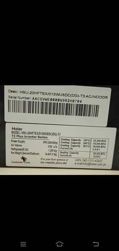 Haier T3 Ac 2025