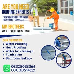 Roof Water Proofing Service Roof Heat Proofing Bathroom leakage