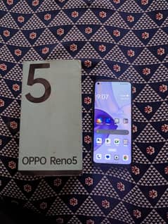 oppo Reno 5 with Box charger