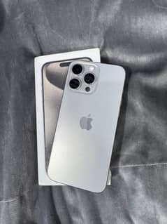 Iphone 15 Pro Max—Jv Non-PTA—Natural Titanium (With Box)