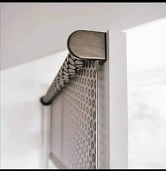 Roller Blind window blinds Zabra Blind  Vertical  wooden chicks blinds