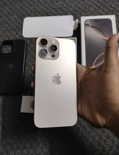I phone 16 pro max 1 year used