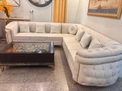 Turkish 7 seater sofa set few months used