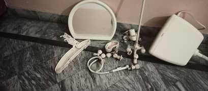 used bath sets, basin and commode