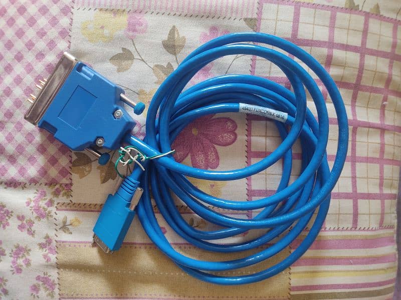 serial communication cable DB25 to DB9 cisco 0