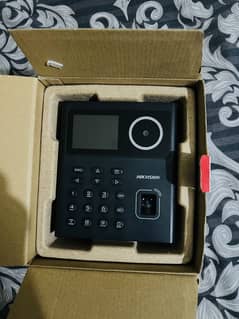 HiK vision facial attendance machine with biometric for offices