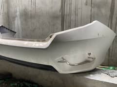 Honda civic 2018 model frond bumper white colour