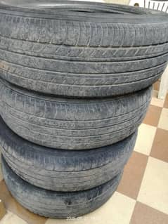 4 Tyre Used Yokohama Size, 185,60,15, Manufacture Date 2019,