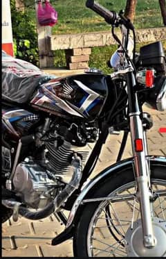 Honda 125 Brand New With Golden Number