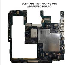 Sony Xperia 1 mark 3 OFFICIAL PTA APPROVED BOARD AVAILABLE