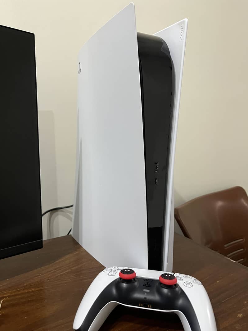 Ps5 with box and game 2