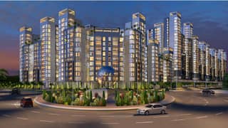 Naya Nazimabad Luxurious Apartment | Instalment Plan Available | 4 Rooms + 2 Bed d/d + West Open + Park Face + Corner + 100ft Road Facing + Globe Roundabout Facing + Most Premium Location