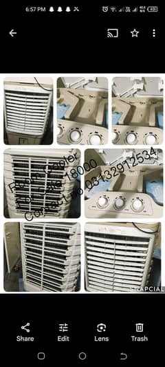only 1 month used in new condition full size air cooler