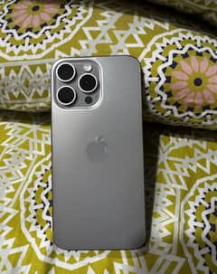 I phone 15 Pro Max 256 GB Dual Physical PTA Approved
