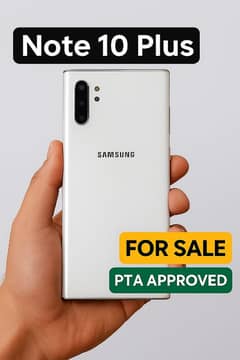 Samsung Note 10 Plus | Official PTA | Full OK | Urgent Sale