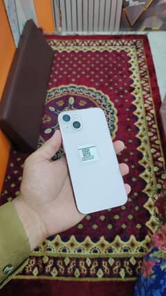 iphone 13 jv 100% health rare color lite pink ,with orignal cable only