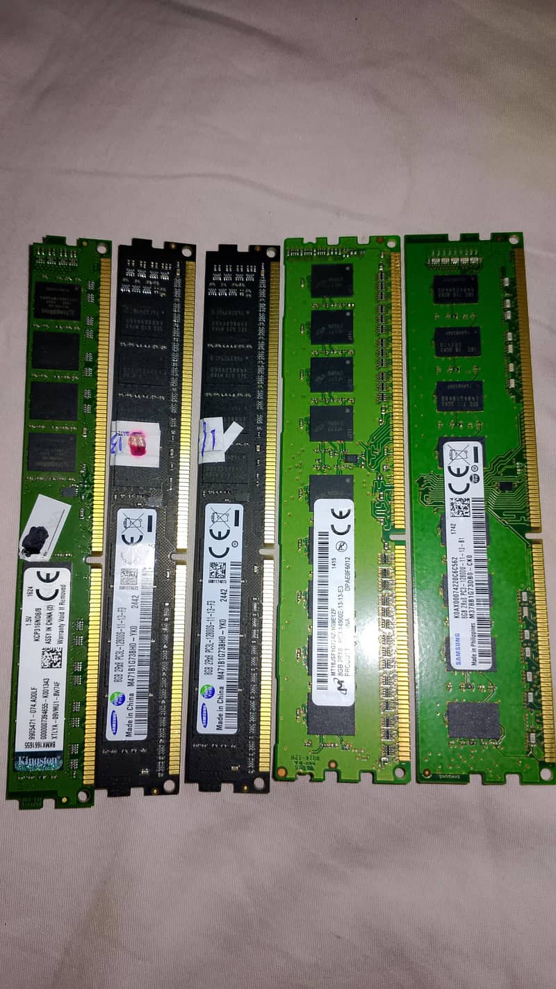 laptop hard 500gb, 1TB Hard computer , SSD, DDR3 , DDR4 rams, i7-3770k 3